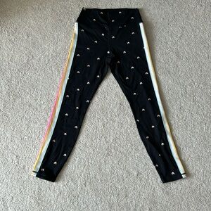 SPIRITUAL GANGSTER RAINBOW LEGGINGS SIZE M AMAZING CONDITION